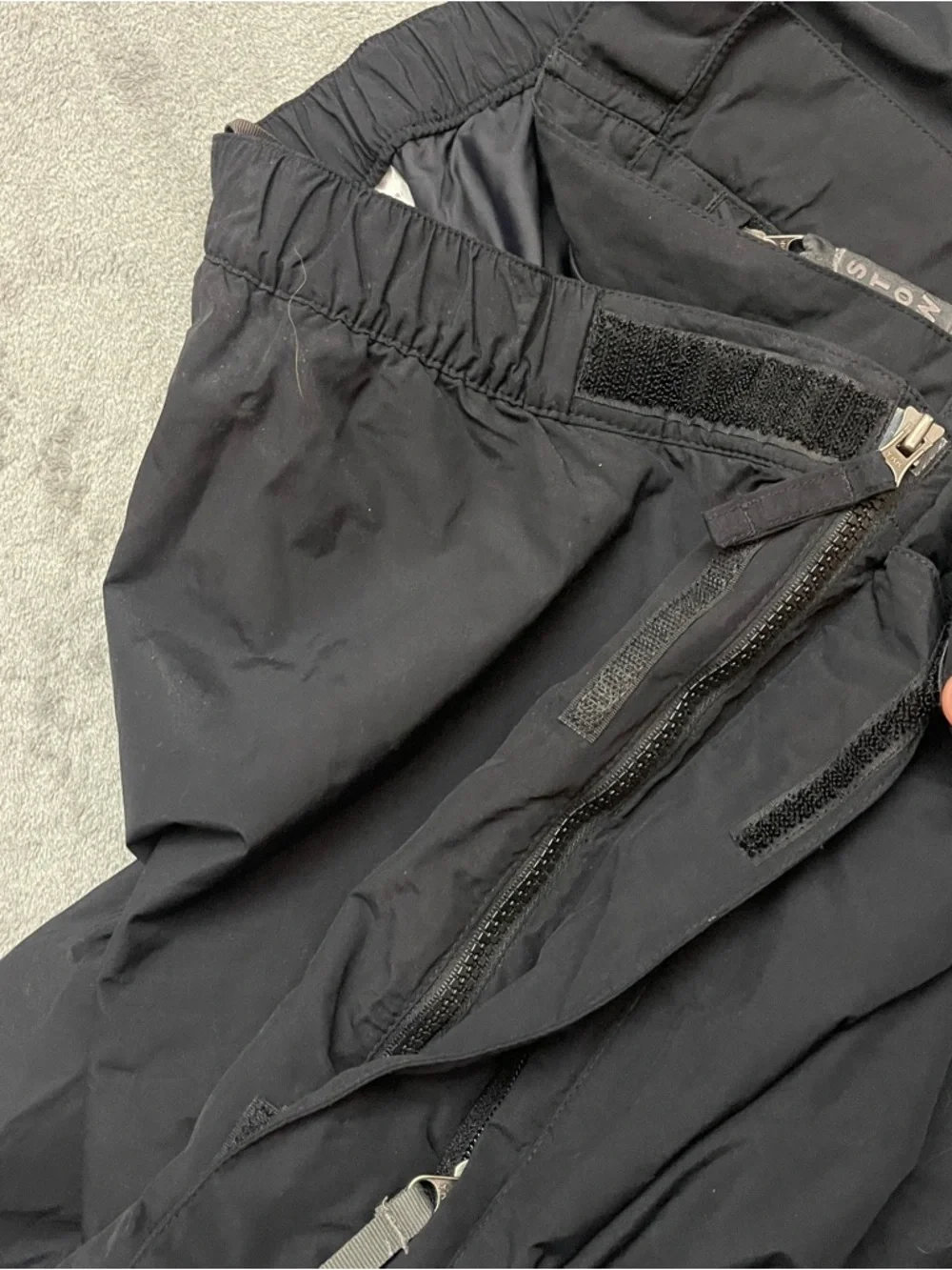 The North Face HyVent Snow Pants Mens XL Black Waterproof Ski Snowboard